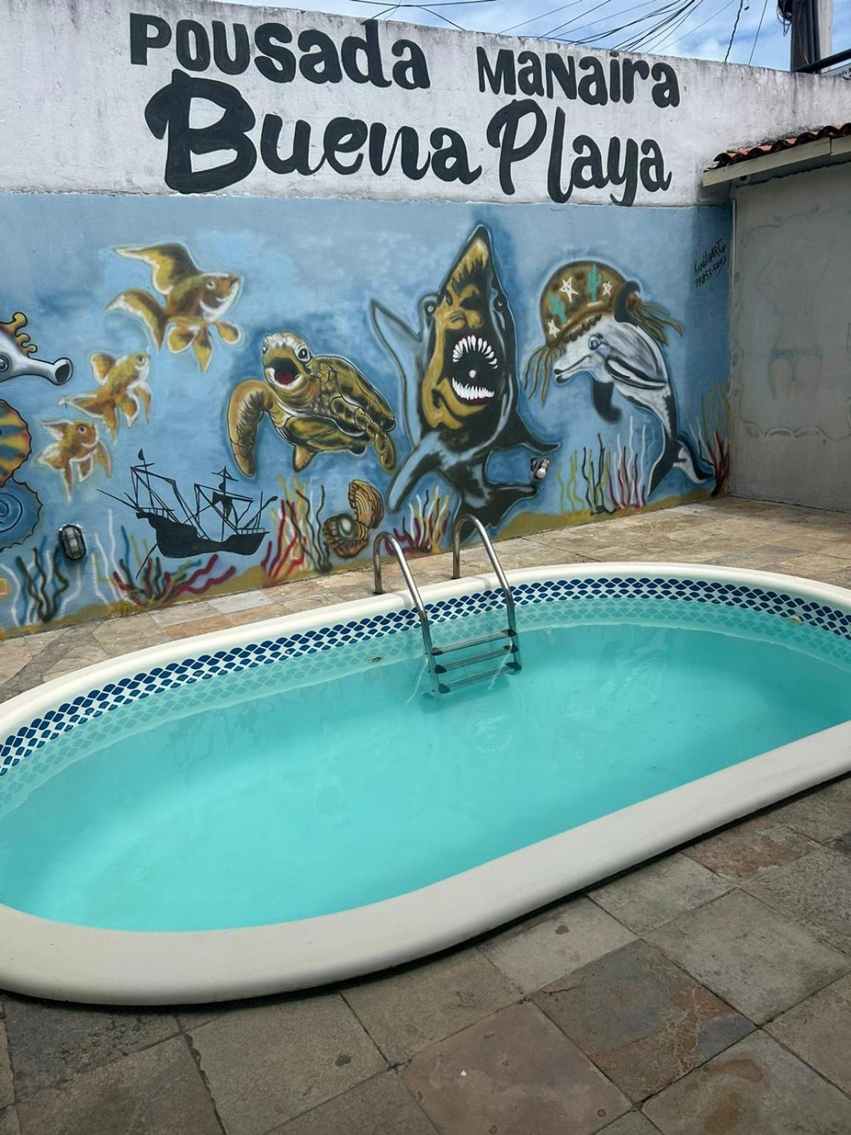 Pousada Manaira Buena Playa João Pessoa Exteriör bild